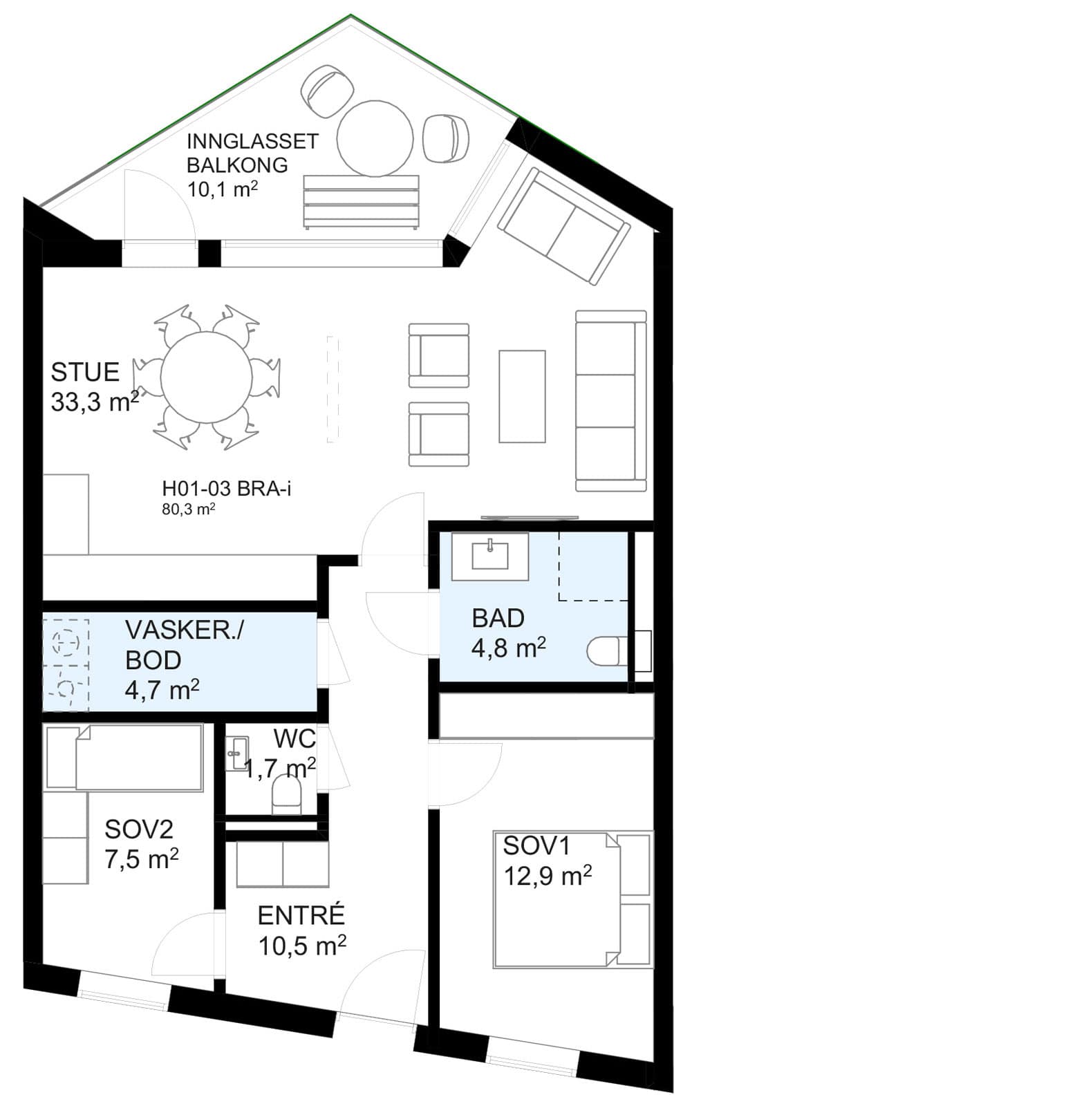 Plantegning H01-03