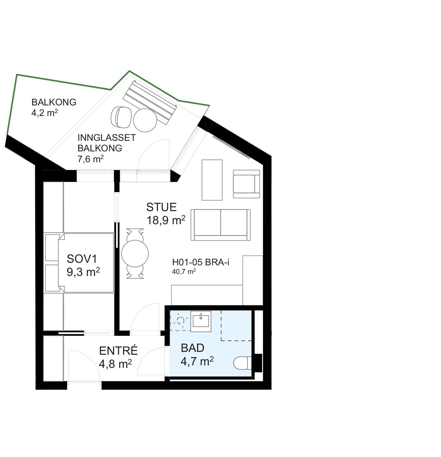 Plantegning H01-05