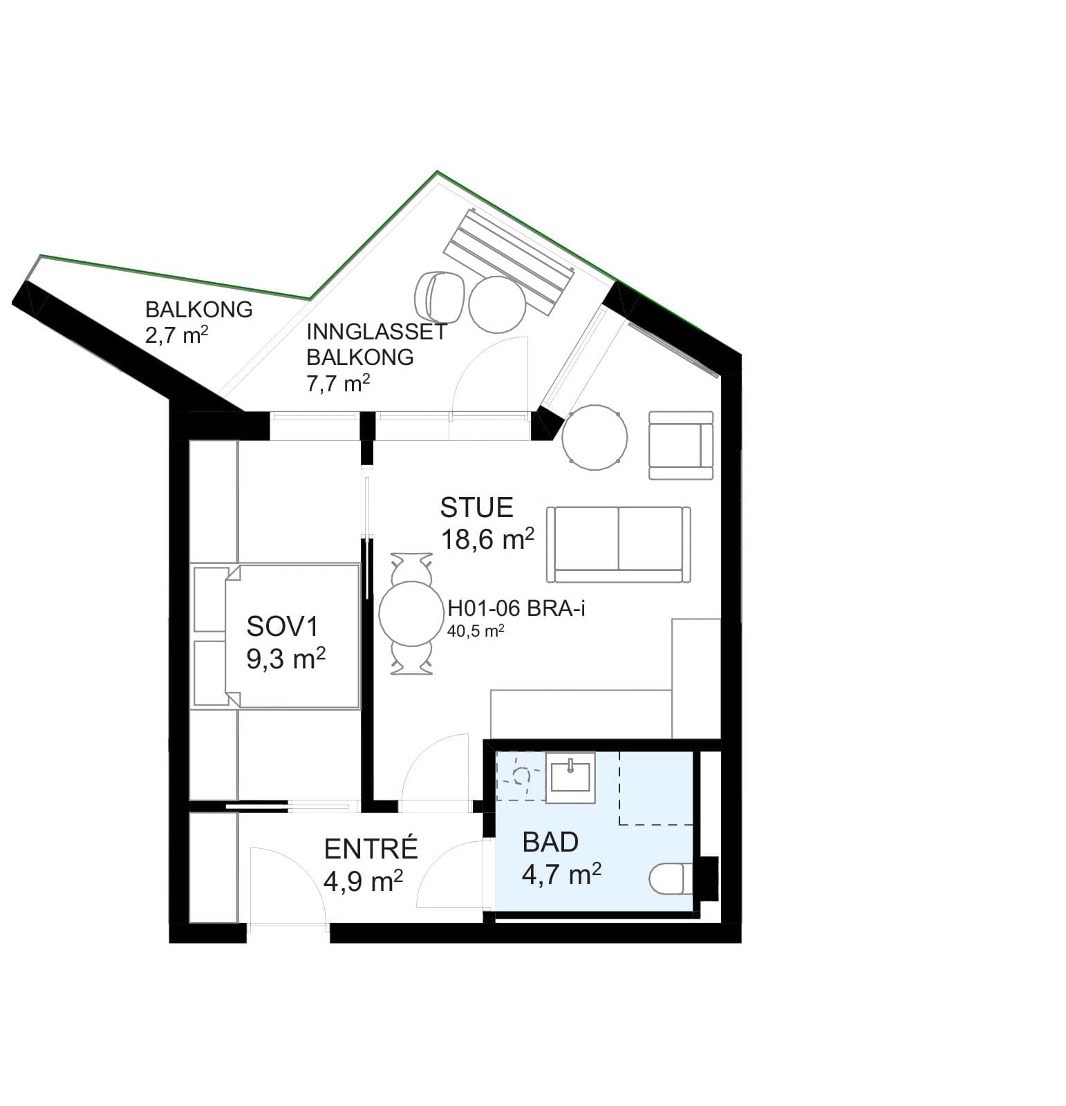 Plantegning H01-06