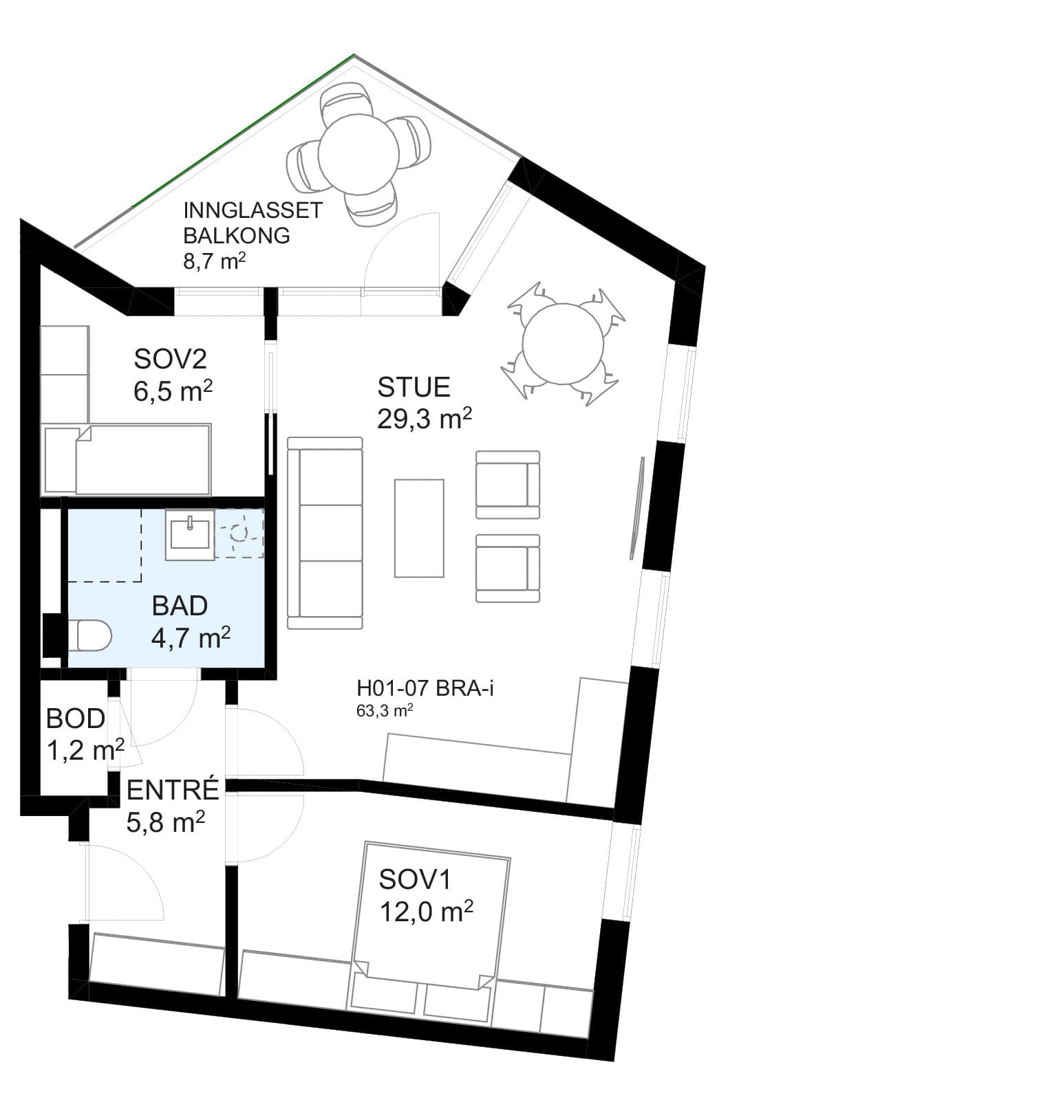 Plantegning H01-07