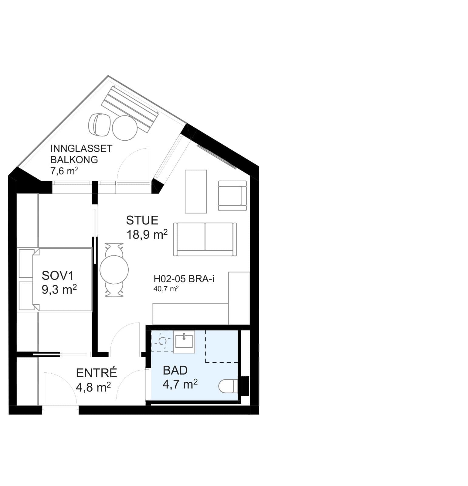 Plantegning H02-05